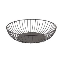 Black Round Wire Basket